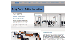 Desktop Screenshot of bayshoreofficeinteriors.com